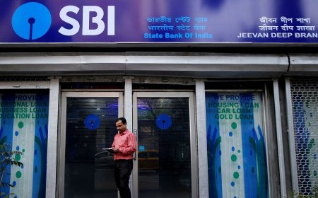 SBI Shares Dip as Bank Lowers Loan Growth Outlook Amid Tariff Uncertainty