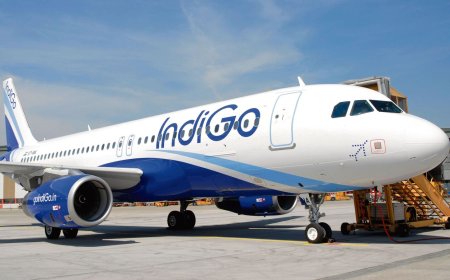 IndiGo Share Price Drops 2.5% Amid ₹6,831 Crore Stake Sale by Co-founder Rakesh Gangwal