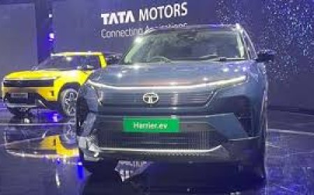 Tata Harrier EV Launching, Tata Motors is set to launch the electric version of its Harrier SUV, marking a significant step in India's EV market.