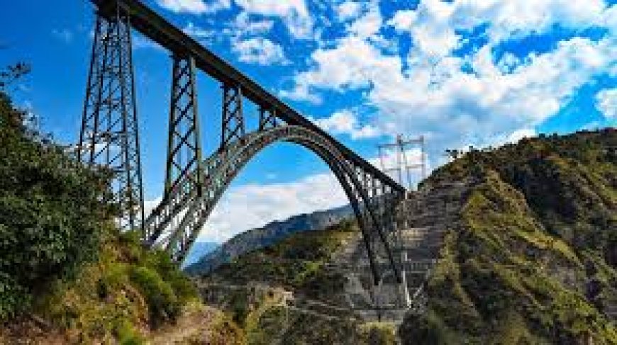 India's Chenab Railway Bridge Inaugurated The world's highest railway bridge over the Chenab River was inaugurated, enhancing connectivity in Jammu and Kashmir.