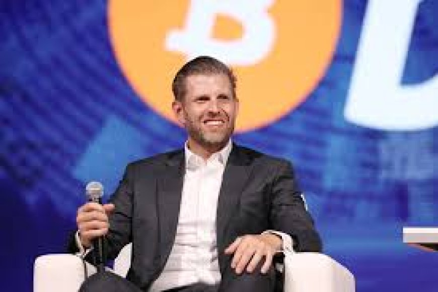 Eric Trump shows willingness to seek political career in the future, boasts crypto turn and global Trump business growth
