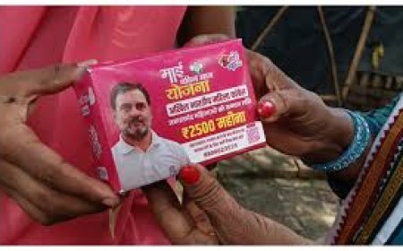 'Insult to women': BJP on Congress campaign in Bihar with Rahul Gandhi's photo on sanitary pad boxes