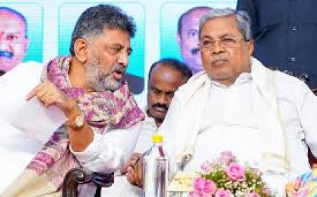 Not okay for me to repeat': Shivakumar steers clear of commenting on Siddaramaiah' tenure after CM's remark