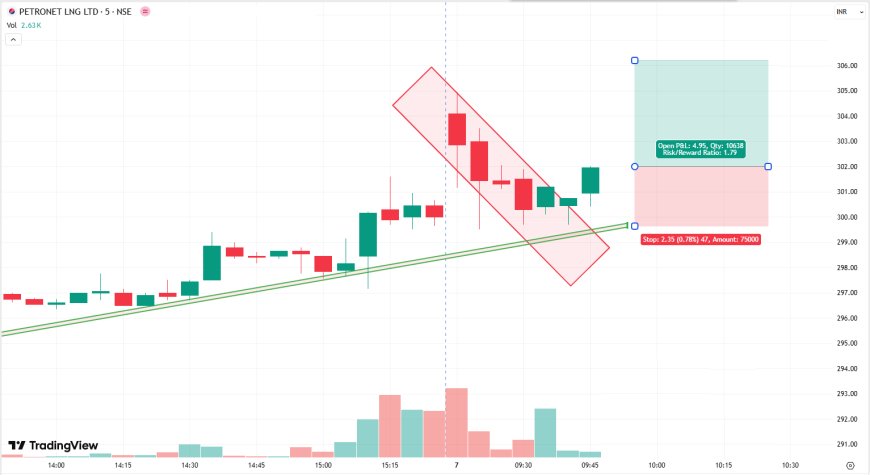 PETRONET CMP 302 TARGET 306.20 SL 299.5